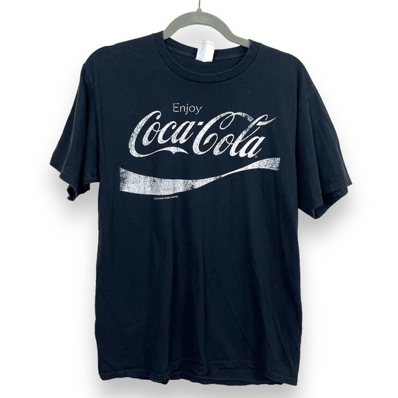Coca-Cola Tops - Port & Company 100% Cotton Enjoy Coca-Cola Short Sleeve T-Shirt Medium